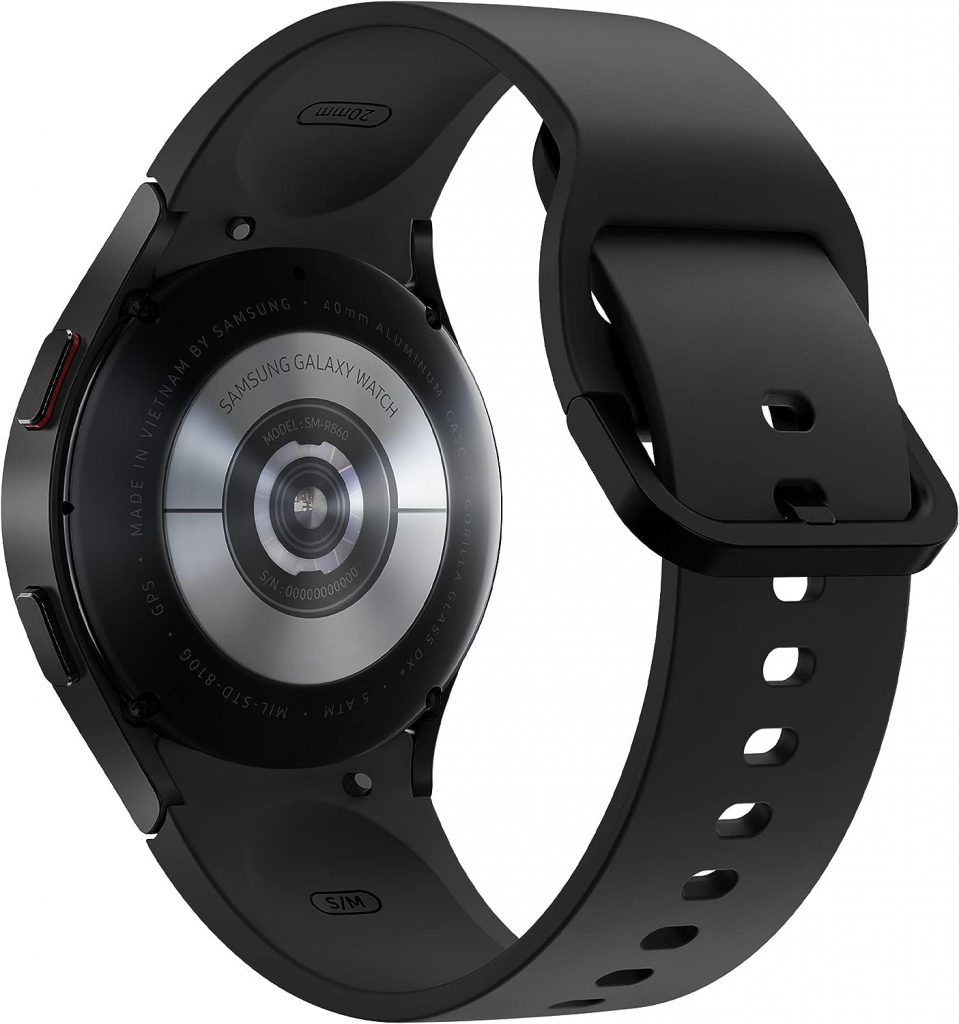 Samsung Galaxy Watch4 40mm Bluetooth Smart Watch, 3 Year Manufacturer Warranty, Black (UK Version)